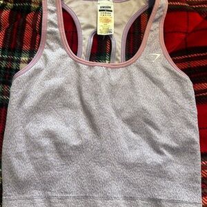 Gymshark Lavender Racerback Tank